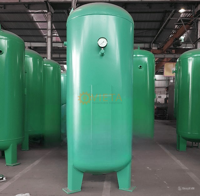 Bình khí nén Etank 1000 lít (1m3) có cửa thăm