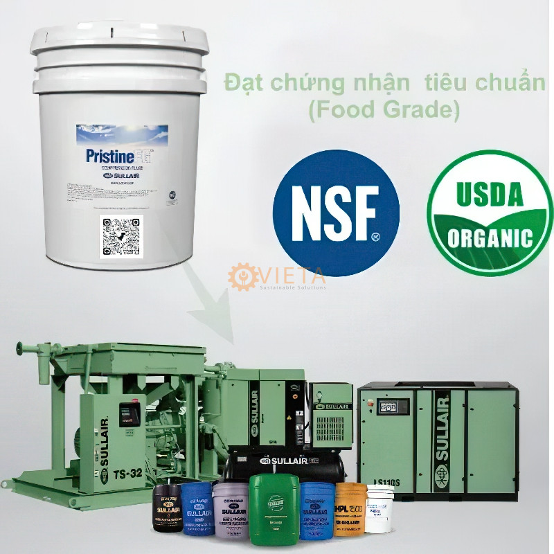 Dầu máy nén khí Pristine FG Food Grade
