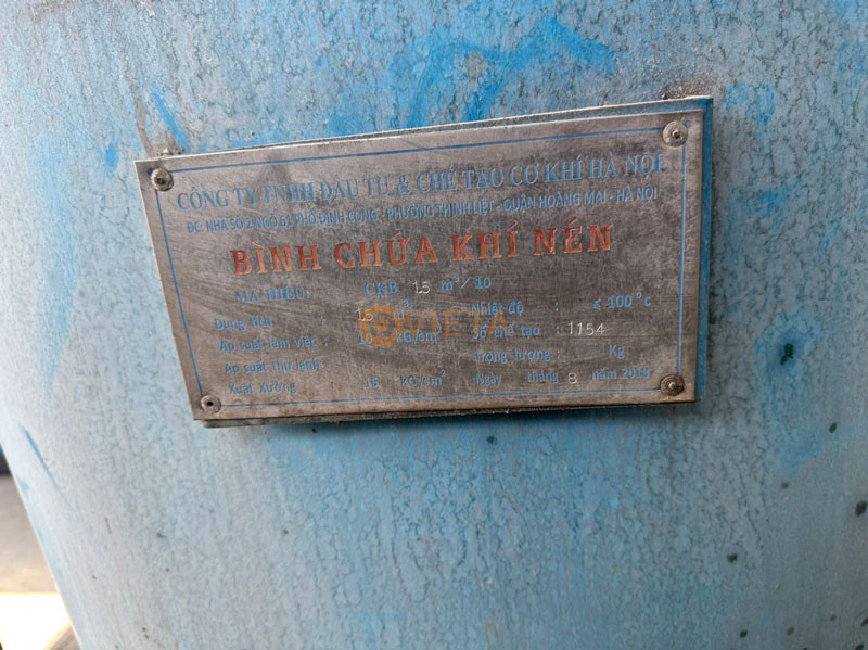 kiểm tra bình chứa khí nén