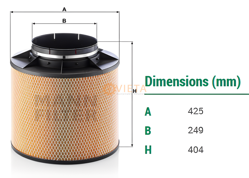Lọc gió C 43 1090/1 Mann filter