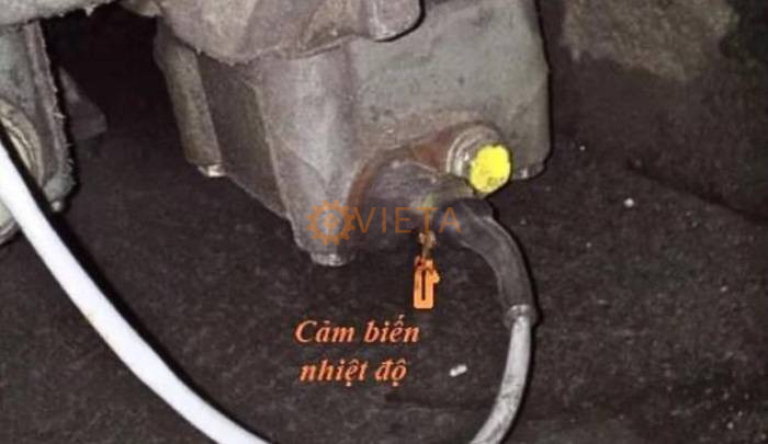 Đầu máy nén khí bị nóng do cảm biến nhiệt độ bị hỏng