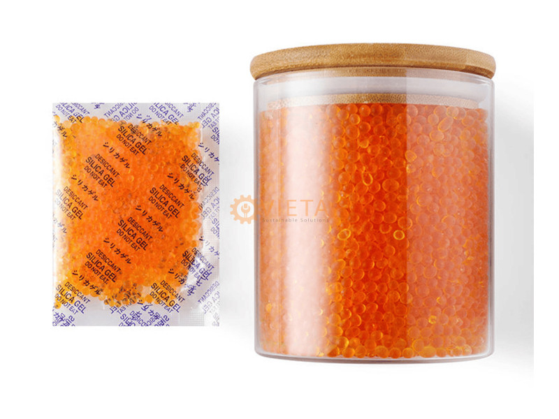 Hạt hút ẩm Gel Silica cam