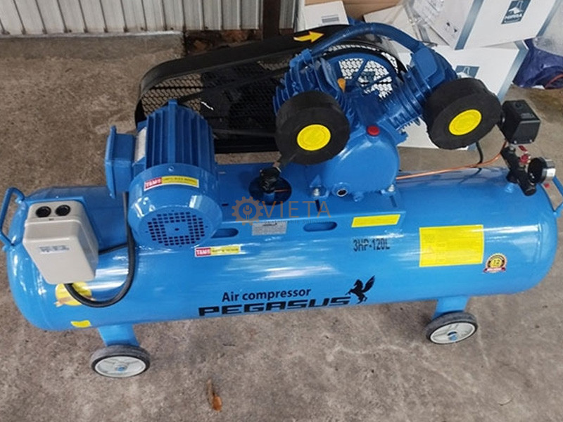 Máy nén khí dây đai Pegasus TM-V-0.25/12.5-100L
