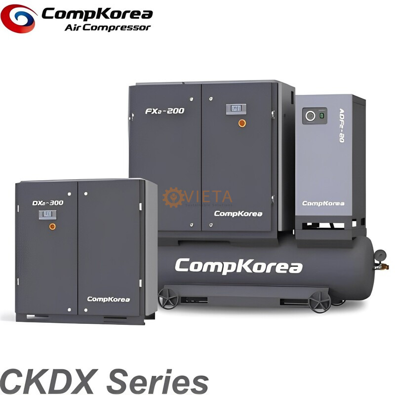 Máy nén khí tích hợp 5-30HP Compkorea CKDX Series