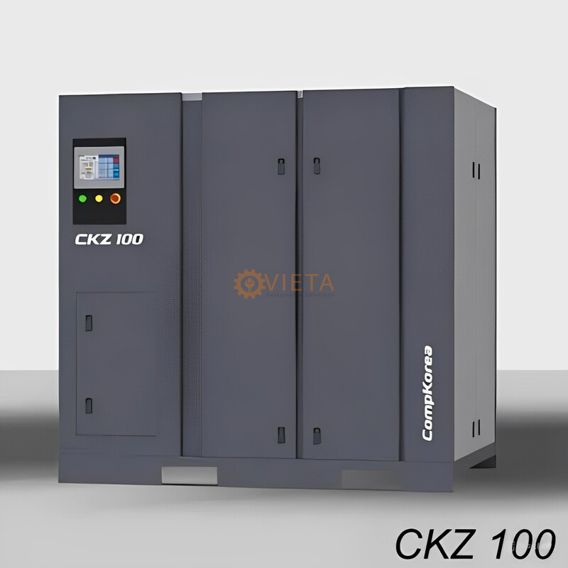 Máy trục vít không dầu 2 cấp nén Compkorea CKZ SERIES