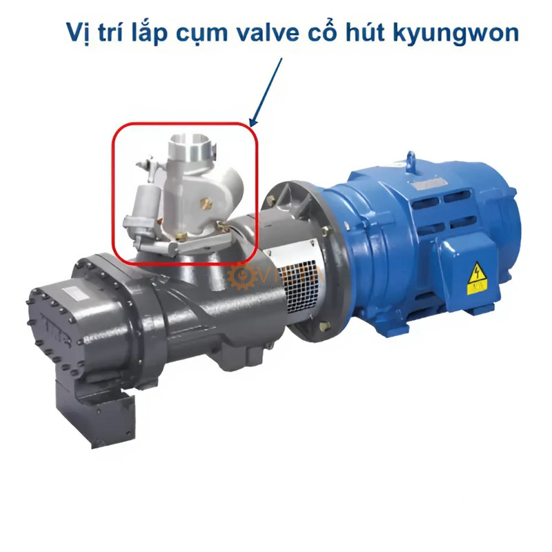 Van cổ hút Suction control valve Kyungwon