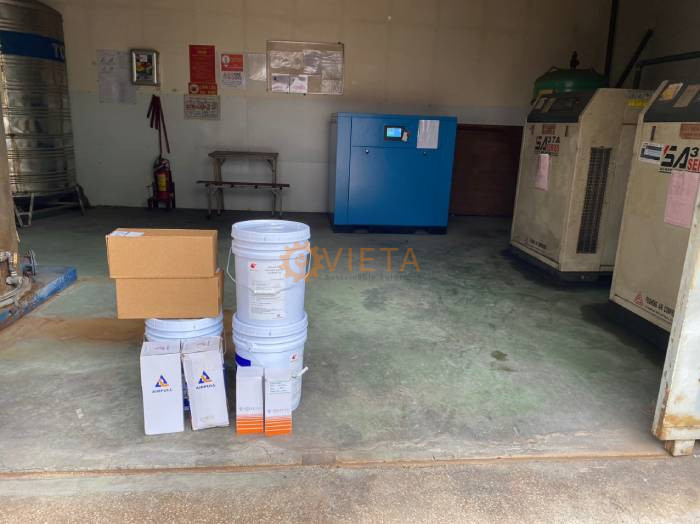 Bảo dưỡng 2 máy nén khí Fusheng 37kw công ty điện tử tại KCN Phúc Điền, Hải Dương