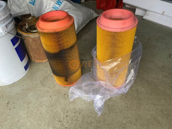 Bảo dưỡng 2 máy nén khí Micos 37kw và thay lọc đường ống
