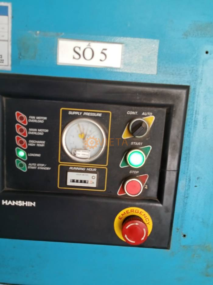 Bảo dưỡng máy nén khí Hanshin cho KCN tại Vĩnh Phúc