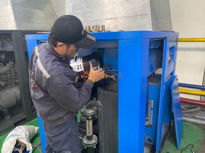 Bảo dưỡng máy nén khí Sung Shin 75kw tại Bắc Ninh