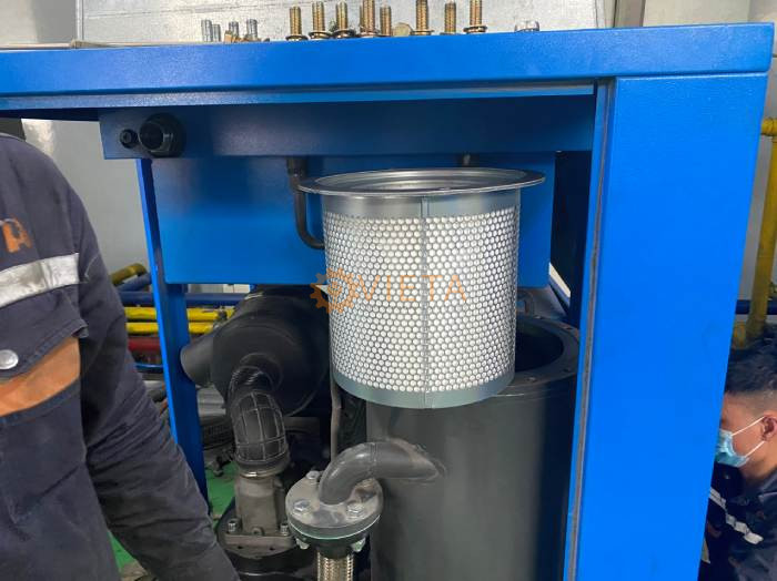 Bảo dưỡng máy nén khí Sung Shin 75kw tại Bắc Ninh