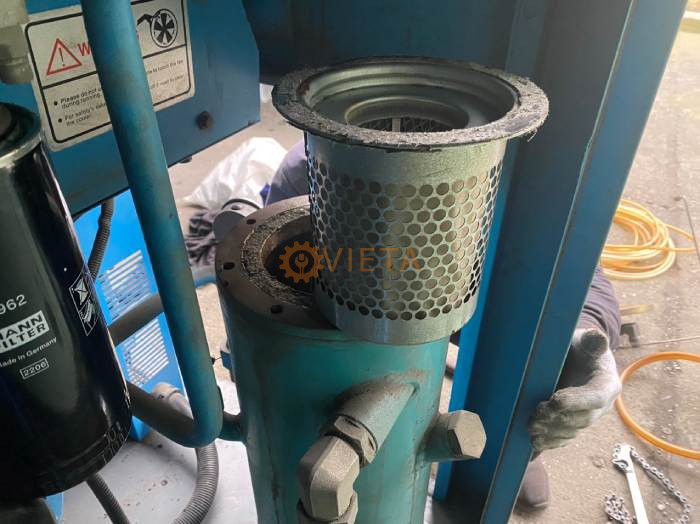 Bảo dưỡng máy nén khí Sung Shin 75kw tại Bắc Ninh