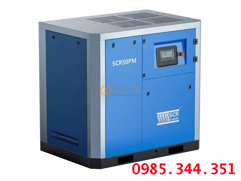 Máy nén khí trục vít biến tần Trung Quốc PM 22-132kw