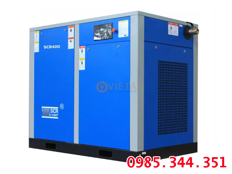 Máy nén khí trục vít có dầu Trung Quốc SCR dòng D 7.5-75kw