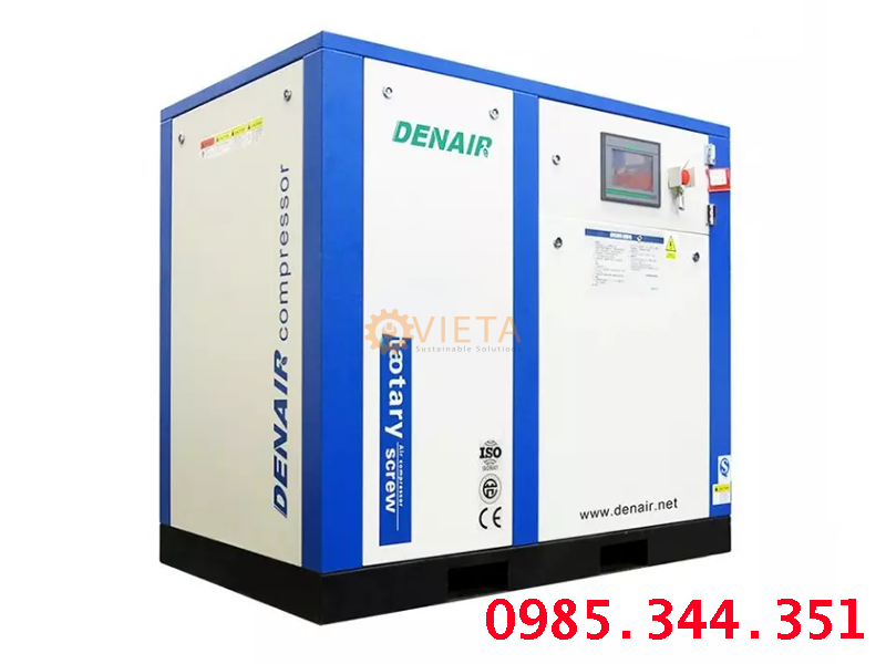 Máy nén khí trục vít có dầu Trung Quốc Denair 15-75kw