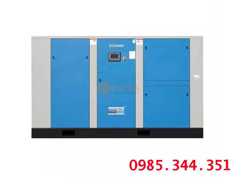 Máy nén khí trục vít 2 cấp nén Trung Quốc SCR