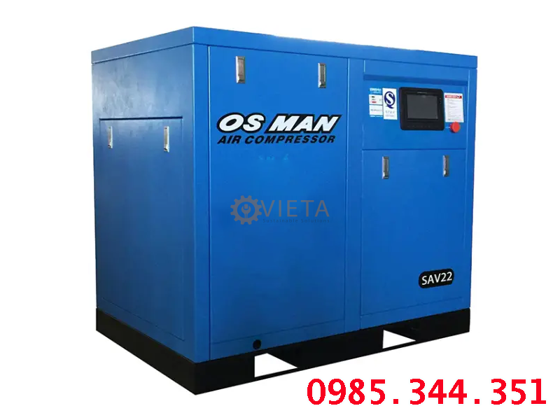 Máy nén khí trục vít biến tần Trung Quốc