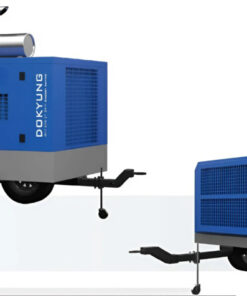 Máy nén khí di động Diesel Dokyung DKM