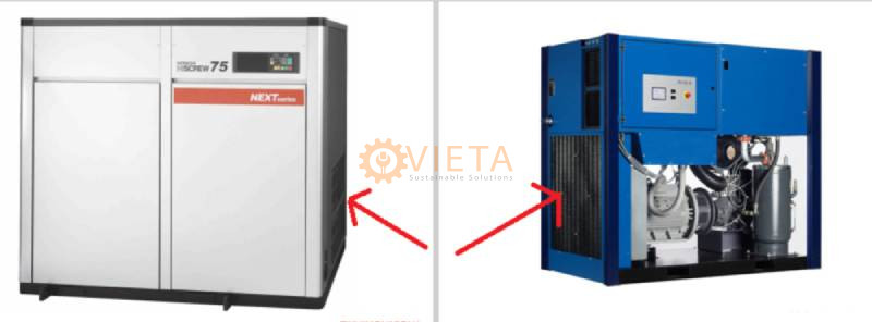 Lọc sơ cấp máy nén khí trong thực tế