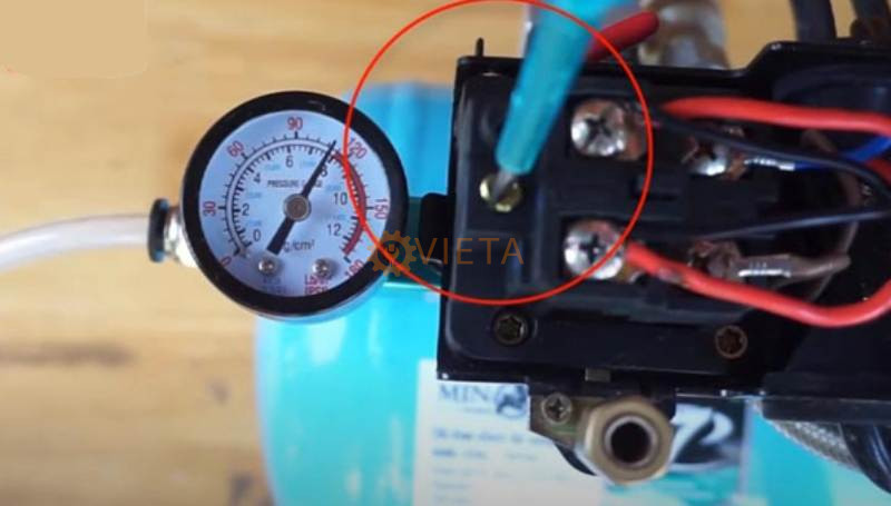 Hướng dẫn chỉnh rơ le máy nén khí