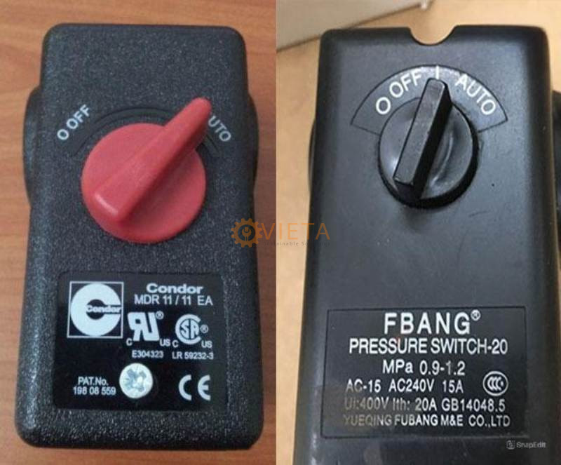 Công tắc áp suất ON/ OFF/ AUTO