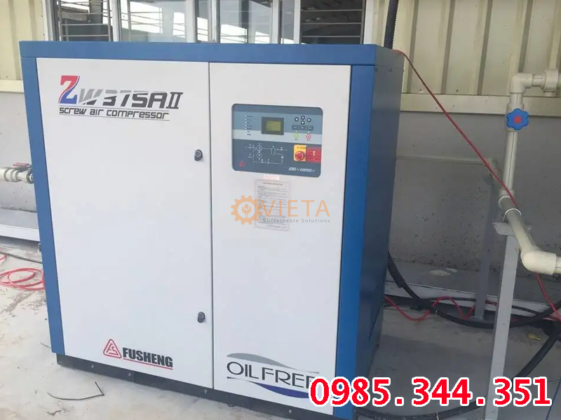 Máy nén khí trục vít không dầu